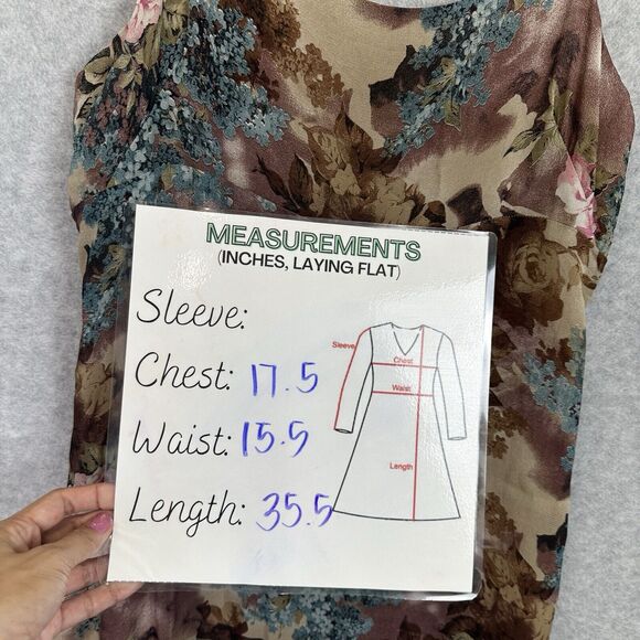 Vintage Floral Mini Short Dress Womens Small Pink Mini Babydoll Slip Sheer Y2K - Picture 10 of 11